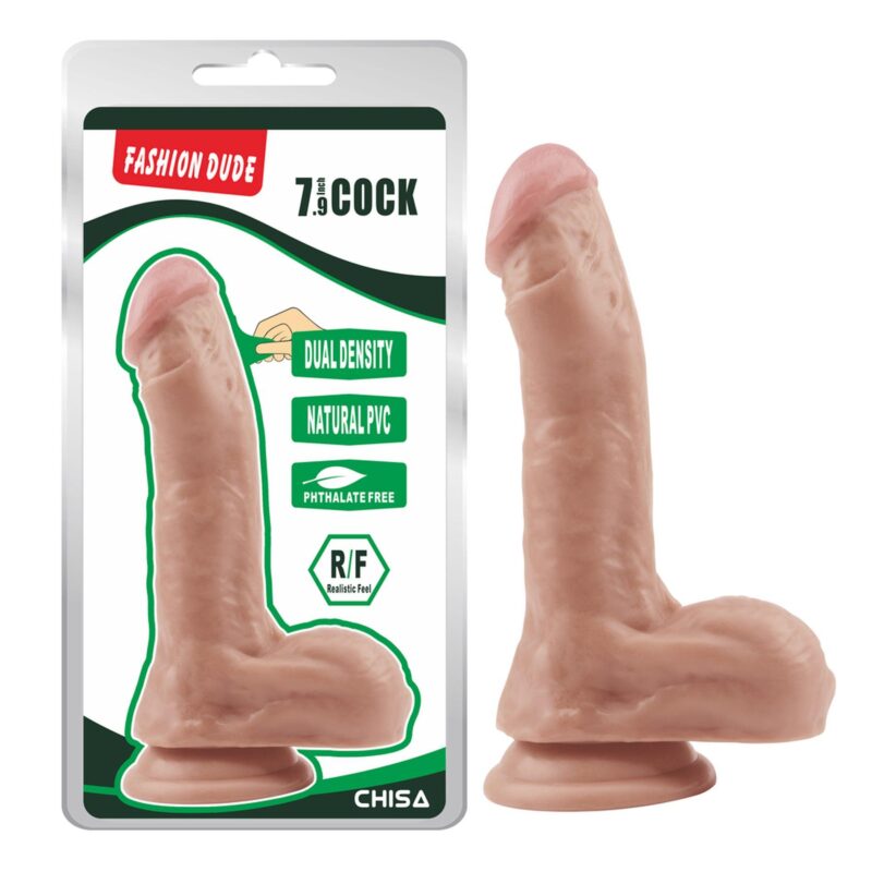 fashion dude 7 9 inch cock flesh - zdjęcie produktu
