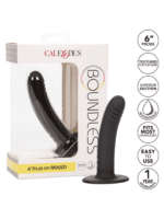dildo analne boundless 15 cm czarne - galeria 1