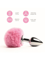 korek analny bunny tails rozowy - galeria 1