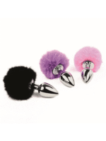 korek analny bunny tails rozowy - galeria 3