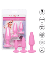 korek analny crystal booty kit zestaw 3 sztuki - galeria 3
