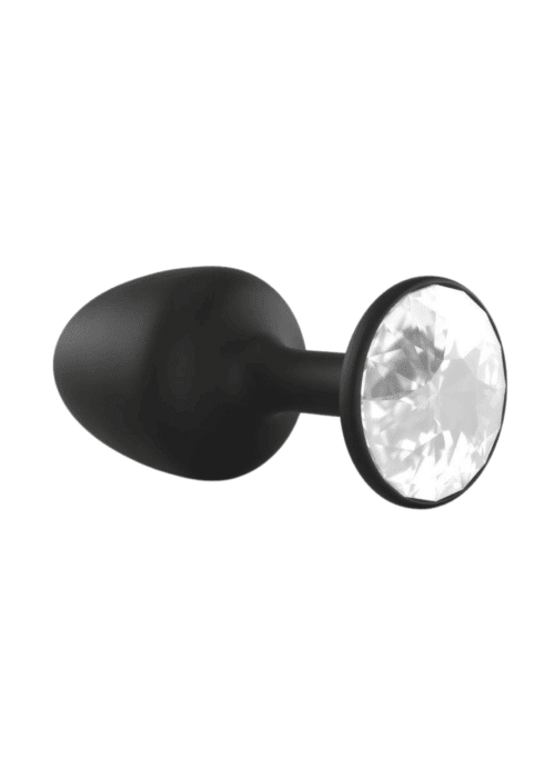 korek analny geisha plug diamond l czarny - zdjęcie produktu