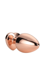 korek analny gleaming love m rozowe zloto - galeria 2