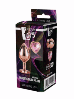 korek analny gleaming love m rozowe zloto - galeria 4