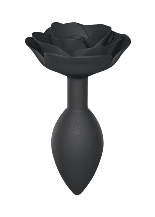 korek analny open roses l czarny - zdjęcie produktu