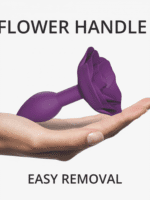 korek analny open roses s fioletowy - galeria 2