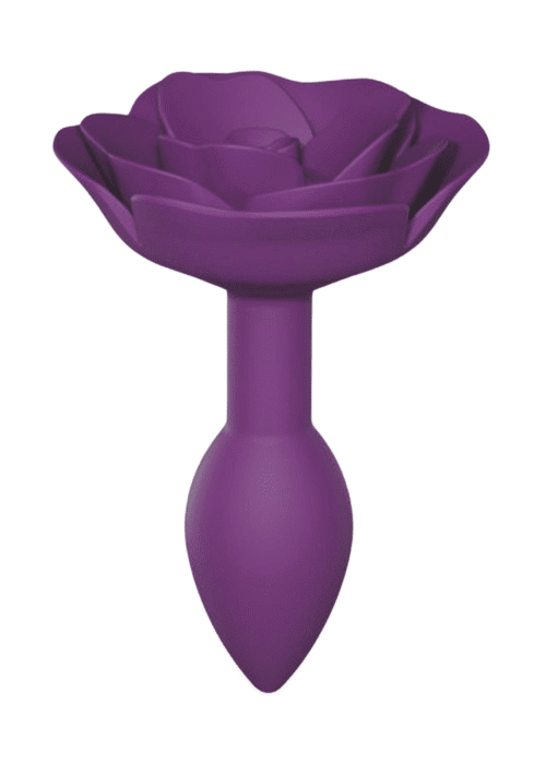 korek analny open roses s fioletowy - zdjęcie produktu