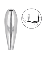 korek analny star fucker glider plug srebrny - galeria 8