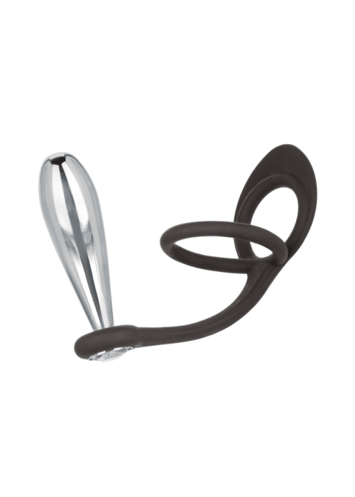 korek analny star fucker glider plug srebrny - zdjęcie produktu