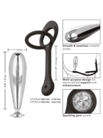 korek analny star fucker glider plug srebrny - galeria 5