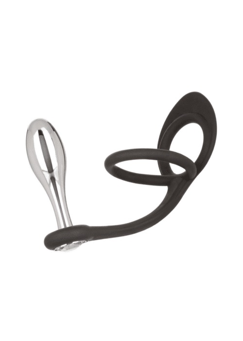 korek analny star fucker teardrop plug srebrny - zdjęcie produktu