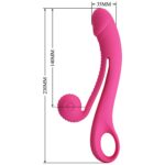 pretty love love romance beau snail rabbit hot pink - galeria 8