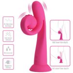 pretty love love romance selma snail rabbit hot pink - galeria 1