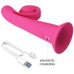 pretty love love romance selma snail rabbit hot pink - galeria 7