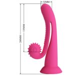 pretty love love romance selma snail rabbit hot pink - galeria 8