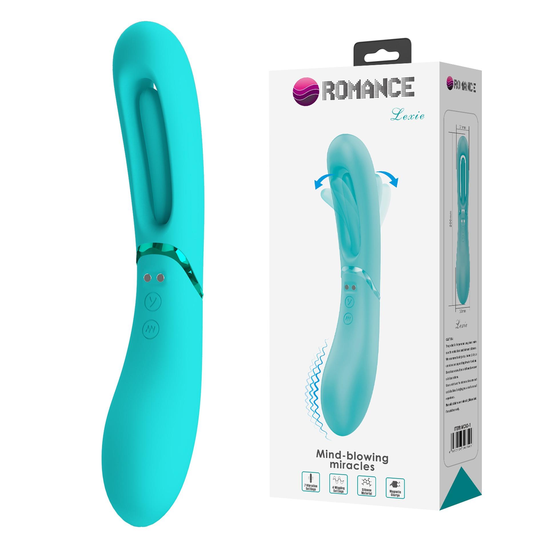 MC63-1 ROMANCE - Lexie 7 vibration functions, 4 wiggling settings - obrazek 1