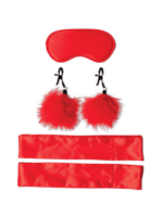 zestaw amor bondage beginner czerwony - zdjęcie produktu