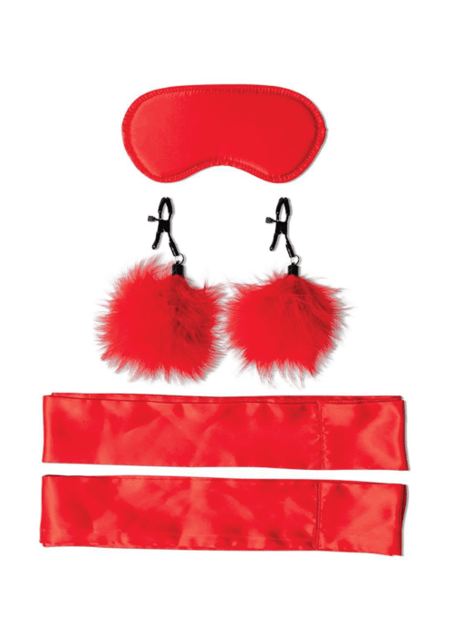 zestaw amor bondage beginner czerwony - zdjęcie produktu