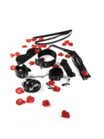 zestaw bdsm starter kit czarny - zdjęcie produktu