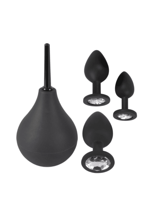 zestaw black velvets anal kit czarny - zdjęcie produktu