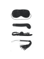 zestaw deluxe bondage czarny - zdjęcie produktu