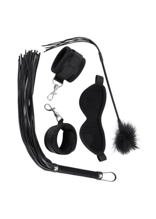 zestaw fetish kit velvet czarny - zdjęcie produktu