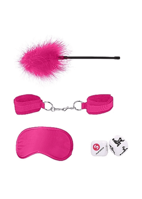 zestaw introductory bondage rozowy - zdjęcie produktu
