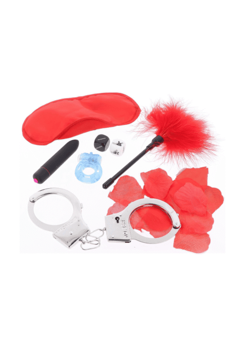 zestaw naughty birthday czerwony - zdjęcie produktu