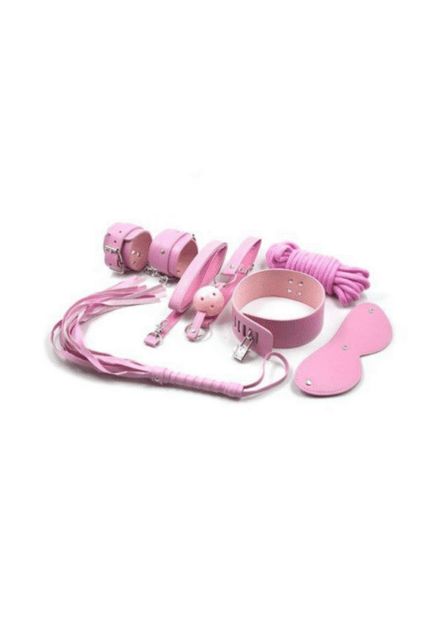 zestaw top bondage rozowy - zdjęcie produktu