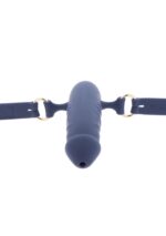 silicone breathable penis gag blue - galeria 13