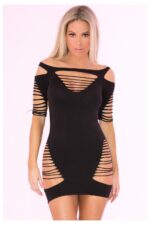 sukienka talyra czarna one size - galeria 1