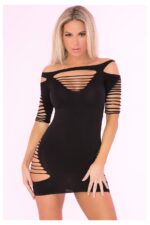 sukienka talyra czarna one size - galeria 3