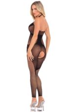 bodystocking yva otwarte czarne s m - galeria 1