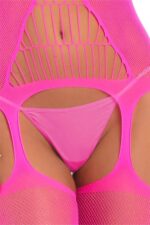 bodystocking karinae rozowe one size - galeria 3