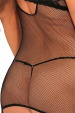 koszulka nocna i stringi inea czarna 3xl 4xl - galeria 2