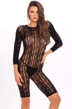 bodystocking evelyne czarne - zdjęcie produktu
