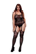 bodystocking alyra czarne xl - zdjęcie produktu