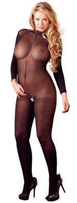 bodystocking velana otwarte czarne xl xxl - galeria 1