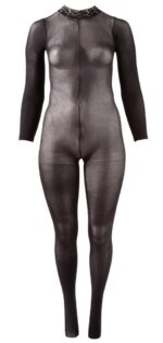 bodystocking velana otwarte czarne xl xxl - galeria 6