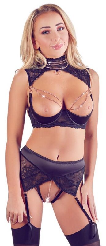 komplet bielizny shelf bra set 2 niebieski - galeria 1