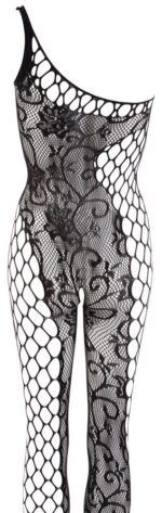 bodystocking elvya czarne otwarte s l - galeria 7