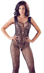 bodystocking myrella otwarte czarne s l - galeria 2