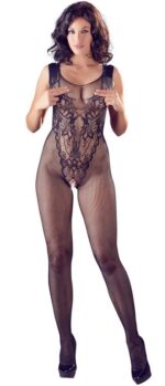 bodystocking myrella otwarte czarne s l - galeria 5