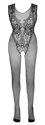 bodystocking myrella otwarte czarne s l - galeria 8