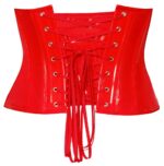 gorset aylaria otwarty czerwony - galeria 6