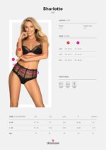 komplet bielizny sharlotte 2 czesciowy czarny - galeria 6