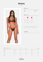 komplet bielizny elisetta 2 czesciowy czarny - galeria 6