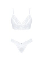 komplet bielizny heavenlly 2 czesciowy bialy - galeria 4