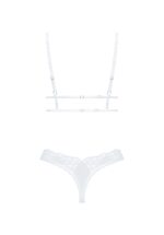 komplet bielizny heavenlly 2 czesciowy bialy - galeria 5