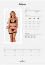 komplet bielizny selinne 3 czesciowy czarny - galeria 6